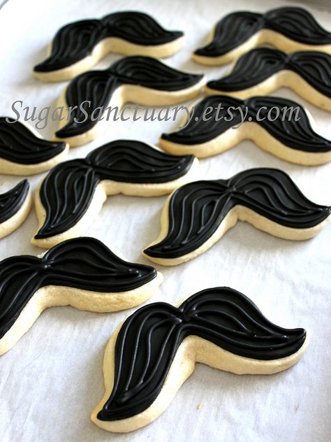 Cookies Party Favors, Mustache Cookies, Mustache Birthday Party, Moustache Party, Mustache Theme, Mustache Birthday, Cookie Party Favors, Cookies Party, Beard Care Products