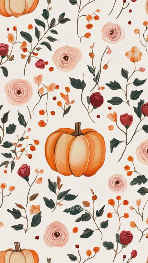 Get your phone ready for fall with our new Pumpkin Rose collection! Featuring aesthetic fall colors, charming pumpkins, and elegant roses, these FREE wallpapers bring cozy autumn vibes right to your screen. Perfect for those who love combining seasonal warmth with a touch of floral beauty. Download free at lillyashleydesign.com! Follow on Pinterest for exclusive access to upcoming holiday wallpapers! Visit our website to see ALL of our free phone wallpaper collections. Thanksgiving Iphone Wallpaper Cute, Fall Floral Wallpaper, Fall Asthetic Wallpers, Wallpaper Fall Iphone, Iphone Refresh, Fall Phone Backgrounds, Cute Fall Wallpapers, Cute Fall Backgrounds, Thanksgiving Iphone Wallpaper