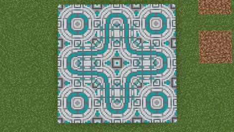 Minecraft Glazed Terracotta Pattern, Minecraft Floor Designs, Minecraft Pattern, Rumah Minecraft Sederhana, Minecraft Blocks, Minecraft Banner Designs, Floor Designs, Bangunan Minecraft, Minecraft Banners