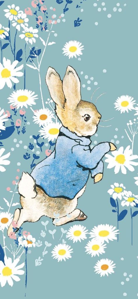 Peter Rabbit Wallpaper, Rabbit Wallpaper, Velveteen Rabbit, Sea Wallpaper, Wolf Art, Beatrix Potter, Peter Rabbit, Cute Pattern, Journal Ideas