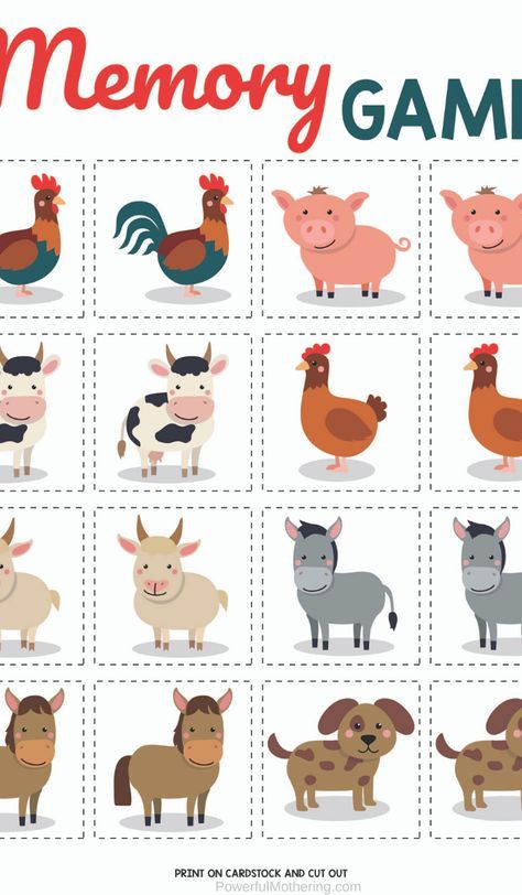 Farm Animal Books For Preschool, Farm Animal Preschool Theme, Farm Activity Preschool, Animals For Kids Teaching, Farm Animal Preschool Activities, Farm Week Preschool Activities, Farm Animal Activities For Preschool, Animal Printables For Kids, Animals Activity For Kids