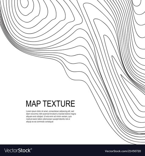 Topography Pattern, Map Graphic Design, Contour Pattern, Topographic Map Art, Network Logo, Topography Map, Contour Lines, Terrain Map, Contour Line