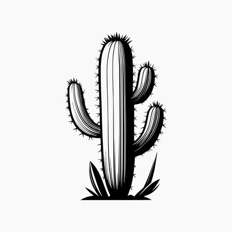 Cactus Vector Illustration, Cupid Tattoo, Cactus Svg, Cactus Vector, Cactus Tattoo, Cactus Drawing, Cactus Stickers, Flowers Png, Make Your Own Stickers