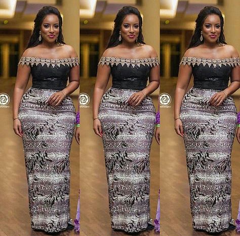 African Clothing/ Ankara Dress/ African Print. African Outfit for Women Latest Ankara Styles For Women, Joselyn Dumas, Nigerian Bridesmaid Dresses, Lace Blouse Styles, African Wears, Lace Blouse Design, Ankara Styles For Women, Best Fashion Designers, Styles Dress