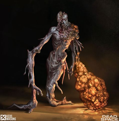 Zombie Drawings, Body Horror, Monster Artwork, Cthulhu Mythos, Horror Monsters, Dead Space, Cosmic Horror, Monster Concept Art, Electronic Art