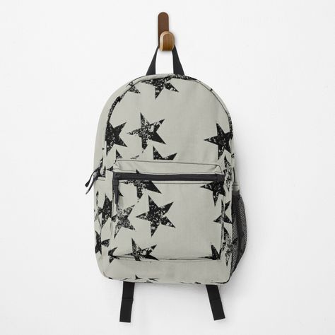 Get my art printed on awesome products. Support me at Redbubble #RBandME: https://www.redbubble.com/i/backpack/STAR-PATTERN-by-WOWSOMETHINGNEW/57593833.K1KHE?asc=u Star Backpack, Cute Backpacks For School, Pinterest Wardrobe, Pattern Backpack, Patterned Backpack, Gym Stuff, Cute Stars, Dream Style, Cute Backpacks