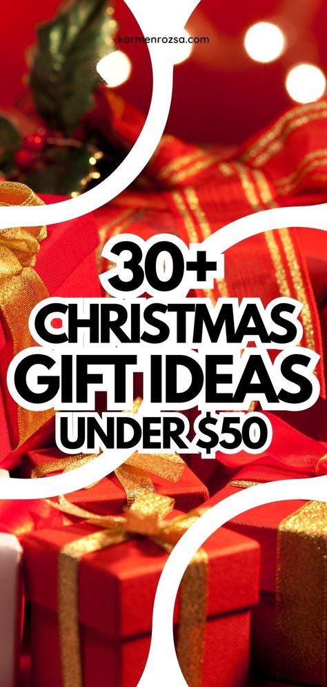 30+ Amazon Christmas Gift Ideas Under $50 - Gifts For $25, Gift Ideas $50, Useful Christmas Gift Ideas, Christmas Grab Bag Ideas, Polar Express Gift Basket, Amazon Christmas Gifts 2022, Christmas Gift Ideas For Families, Bulk Christmas Gift Ideas, Friends Christmas Gift Ideas