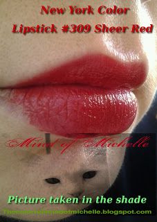 Mind of Michelle: NYC Sheer Red Lipstick review and swatch-very pic heavy Sheer Red Lipstick, Red Lipstick Makeup, Natural Beauty Diy, Red Pictures, Beauty Diy, Lipstick Makeup, Red Lipstick, Lipstick Colors, Lipsticks