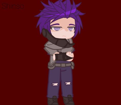 Shinsou Gacha Club, Mha Gacha Club Outfit, Mha Gacha Club, Pelo Gacha, Mha Gacha, Hero Outfit, Gacha Life Edits, Gacha Club Inspiration, Gacha Club Oc