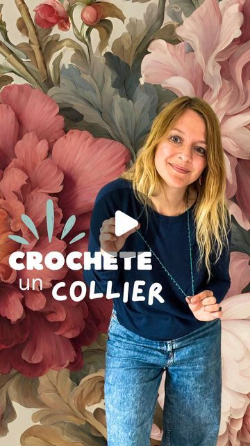 Caroline Waryn - Caro Tricote on Instagram: "Le petit tuto super facile pour démarrer le week-end !!

Crochet 2
Perles trouvées chez @culturafr 
Coton perlé @dmc_france 

Et voilà un collier très facile à faire au crochet 🌈

N’oublie surtout pas d’enregistrer le post pour le retrouver facilement quand tu en auras besoin !

#crochet #crochetaddict #crochetlove #crochetersofinstagram #jecrochetecommeuncapitaine #jecrocheteetjassume #jecrochetedoncjesuis" Crochet Necklace Diy, Crochet With Beads, Diy Bijoux, Mode Crochet, Crochet World, Cast Off, Crochet Accessories, Week End, Crochet Necklace