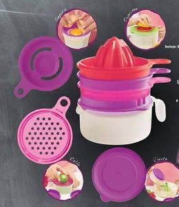 Tupperware Set 4 in 1 Mini Chef great for cooking and baking New Tupperware Store, Special Occasion Dinner, Egg Separator, Hand Juicer, Innovative Kitchen, Juice Extractor, Barbecue Party, Spring Celebration, Business Opportunity