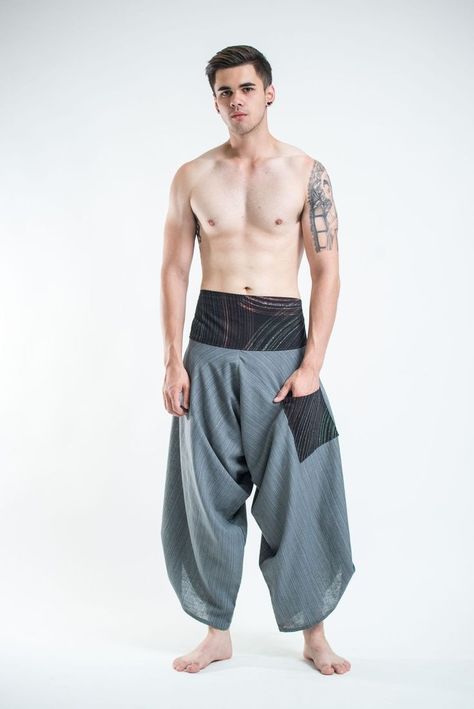 Yoga Tools, Masculine Clothing, Black Harem Pants, Inca Empire, Yoga For Men, Parkour, 인물 사진, Turbans, Cotton Pants