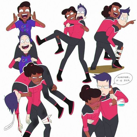 Tom Paris, Star Trek Lower Decks, Stark Trek, Lower Decks, Fandom Star Trek, Star Trek Spock, Tv Production, Star Trek Funny, Star Trek Characters