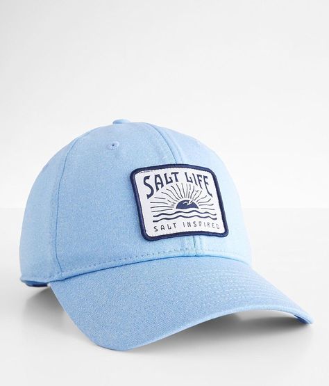 Salt Life Inspired Baseball Hat - Women's Hats in Chambray | Buckle Cute Baseball Caps, Cute Baseball Hats, Preppy Hat, Preppy Accessories, Preppy Beach, Retro Hats, Baseball Caps, Salt Life, Beauty Clothes