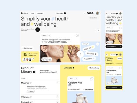 Healthcare - Website Design by Bogdan Falin Healthcare Website, Best Landing Pages, Healthcare Quality, The Orator, User Interface Design, Mobile App Design, Design Website, Landing Page Design, Design Design