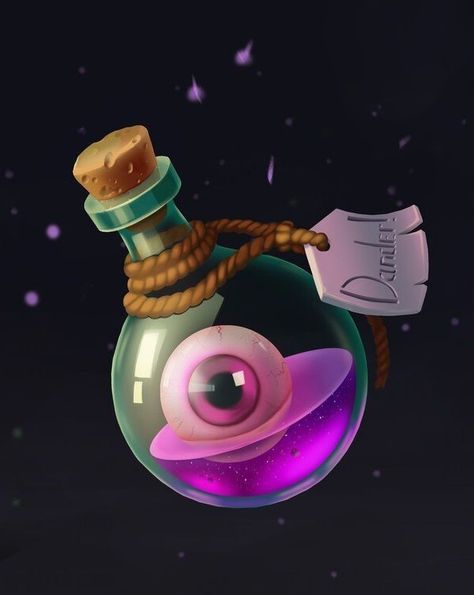 Wizard Games, D D Items, Magic Bottles, Props Art, Game Props, Affinity Designer, Dungeons And Dragons Homebrew, Drawing For Beginners, Potion Bottle