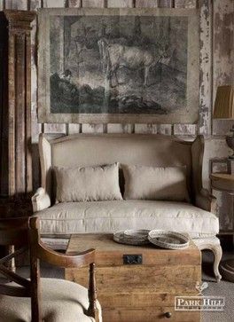 Park Hill Collection Sofas and Chairs - Farmhouse - Sofas - Little Rock - Park Hill Collection French Style Sofa, French Country Bedding, Park Hill Collection, Farmhouse Sofa, Country Bedding, Star Furniture, French Country Living Room, Park Hill, Modern Rustic Decor