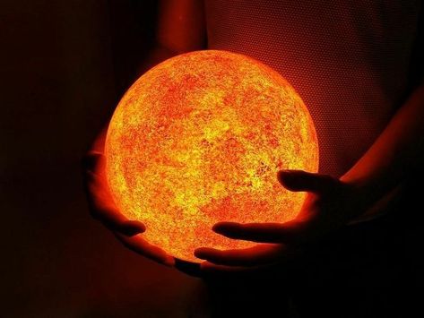 Orange Lamp, Orange Photo, Sun Lamp, Orange Lamps, Sun Aesthetic, Orange Icons:), Aesthetic Orange, Astronomy Gift, Rainbow Aesthetic