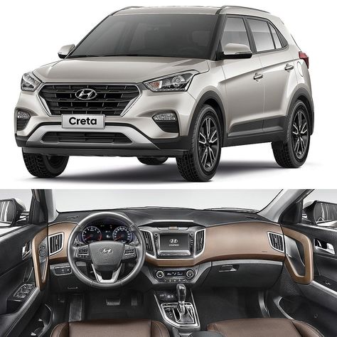 Hyundai Creta 2017: SUV tem preços revelados Marca coreana anunciou os preços do novo SUV compacto Creta. As vendas começam na próxima semana com preço inicial de R$ 72.990. O carro é produzido na planta de Piracicaba (SP) e compartilha a mesma linha de montagem do HB20. No entanto o Creta é baseado na plataforma do sedã Elantra e não do compacto.  O Creta será vendido nas versões Atitute 1.6 Pulse 1.6 Pulse 2.0 e Prestige 2.0. O bloco 1.6 é o Gamma 16V DOHC D-CVVT com 130 (E)/123 (G) a 6.300 rp Best Family Cars, Mini Vans, Hyundai Creta, Best Suv, Buick Envision, Audi Allroad, Crossover Suv, Gmc Terrain, Chrysler Pacifica