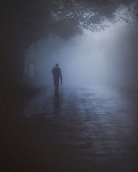 Street, man, cinematic, moody, blue, early morning, dewy Moody Weather Photography, Mood And Atmosphere Photography, Dark Moody Photography, Portrait Street Photography, Moody Portrait Photography, Moody Pictures, Song Inspiration, Moody Portraits, Moody Atmosphere