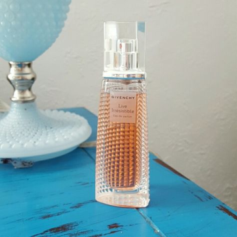 Givenchy Live Irrestible Givenchy Live Irrestible Eau de parfum. 40 ml- 1.3 fl Oz. I bought this around Christmas at Macy's for $70. Ive used it 10 times at the very most. I absolutely love it but it's too much for my 9 mo old, makes him sneeze. If you purchase before 5/5 I will do free shipping. Happy Poshing! Givenchy Makeup Givenchy Makeup, Kids Makeup, Mini Things, Too Much, Givenchy, Love It, Perfume Bottles, Product Description, Makeup