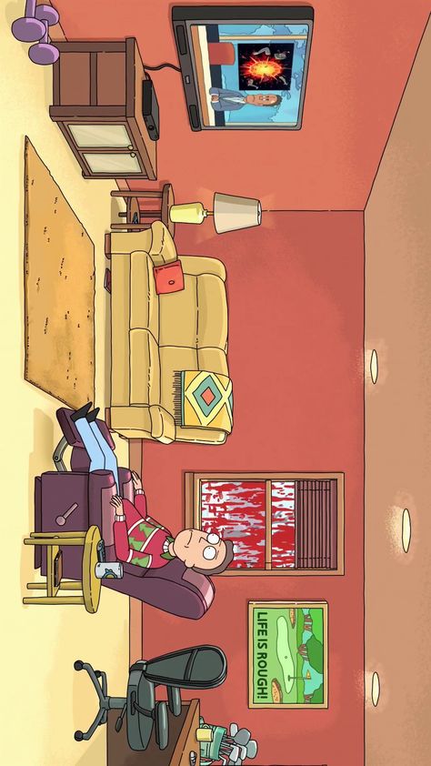 Rick And Morty House, Rick And Morty Space, Rick Rick And Morty, Shape Language, Rick And Morty Image, Rick I Morty, Rick And Morty Characters, Cartoon House, Rick Y Morty