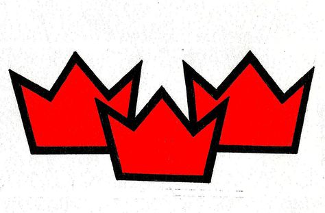 Crown Tattoo, Triple Crown, Painting Gallery, Canada Flag, Country Flags, I Tattoo, Art Tattoo, Art Projects, Crown