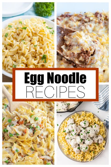 Pasta Egg Noodle Recipes, Egg Noodle Recipes Easy Quick, Egg Noodles And Spinach Recipes, Egg Noodle Cream Of Mushroom, Soups With Noodles Recipes, One Pot Egg Noodle Recipes, Egg Noodles And Sausage Recipes, Egg Noodle Skillet Recipes, Crock Pot Egg Noodle Recipes