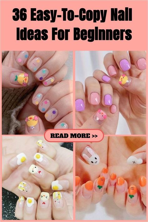 Nail art is both enjoyable and costly, and there is a look for every occasion. Not all designs, from bold and bright… Cute Easy Diy Nails, How To Do Designs On Gel Nails, Easy Gel Nail Designs For Beginners Short, Nail Pen Art, How To Do Nail Art At Home, Diy Nail Designs For Beginners, Easy Acrylic Nail Designs, Easy Nail Art For Beginners Short Nails, Easy Beginner Nail Designs