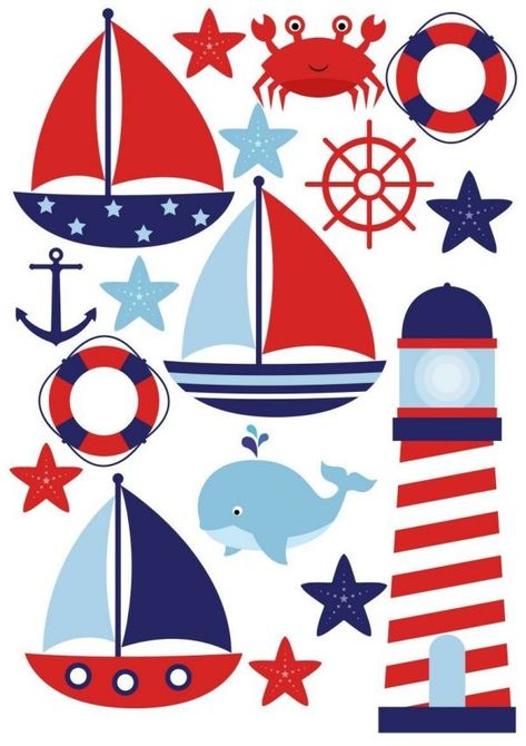 Sailing Nursery, Sailor Birthday, Sailor Theme, Sailor Baby, Nautical Birthday Party, Nautical Themed Party, Nautical Birthday, Sailing Boats, Nautical Party