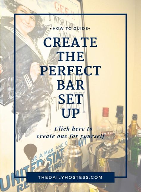 Easy Bar Set Up For Party, Self Serve Drink Bar Ideas Parties, Home Party Bar Set Up, Bar List For Party, How To Set Up A Bar At Home, Setting Up A Bar At Home, Bar For Party Set Up, Setting Up A Bar For A Party, Self Serve Bar Ideas Parties