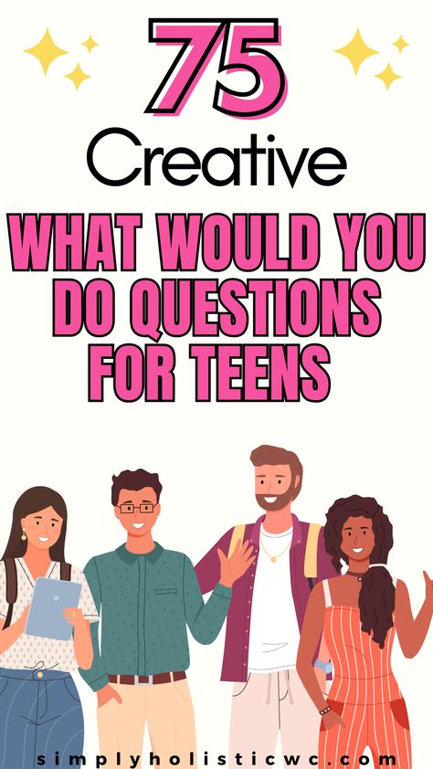 75 Creative What Would You Do Questions for Teens What Would You Do If Questions, General Questions To Ask Someone, Hypothetical Questions For Friends, What Would You Do Questions, Deep Convo Questions, Random Questions To Ask Friends, Crazy Questions To Ask, Questions To Ask Your Best Friend, Deep Questions To Ask Friends