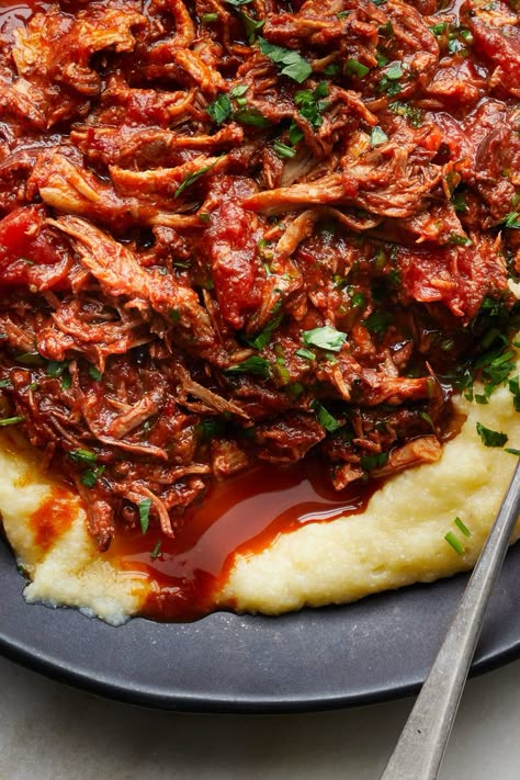 24 Recipes to Make in Your Instant Pot (or Pressure Cooker) - Recipes from NYT Cooking Crockpot Pies, Pork Puttanesca, Slow Cooker Chicken Cacciatore, Pull Pork, Amazing Slow Cooker Recipes, Pressure Cooker Pork, Guinness Beef Stew, Puttanesca Sauce, Pork Ragu