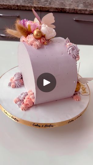 1.7K views · 2.8K reactions | 🌸 Dreamy floral cake made for a lovely client last week 🫶🏼 she asked me to recreate a cake I made a while ago but with a “cake top forward” design. I’ll tag it in my stories 💕 
.
.
.
.
.
#pastelcake #goacakes #cakegram #goanbakers #goanfoodie #celebrationcakes #floralcake #butterflycakes #caketopforward #cakereels | Desirée de Bragança | Cakes & Doilies | Goa | Forrest Frank & Connor Price · UP! Top Forward Cake Designs, Cake Top Forward Design, Top Forward Cake Ideas, Top Forward Cake, Forrest Frank, Connor Price, Pastel Cakes, Butterfly Cakes, Floral Cake