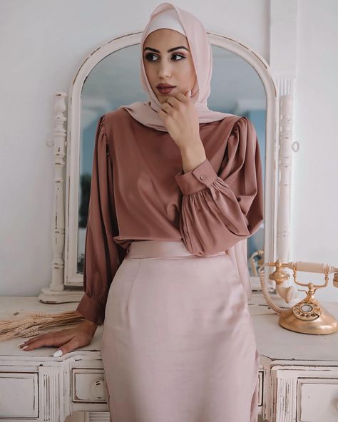 Our biggest storewide annual sale in honor of World Hijab Day starts today ✨ Take an extra 30% off use promo code HIJABDAY // tap to shop #veiledcollection World Hijab Day, Hijab Fashion Outfits, Classy Hijab, Satin Blouse Outfit, Soiree Outfit, Chic Prom Dresses, Hijab Wedding, Outfit Classy, Modest Fashion Hijab