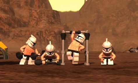 Star Wars Episode 2, Lego Clones, Dancing Gif, Star Wars Pictures, Clone Trooper, Star Wars Clone Wars, Star Wars Humor, Star Wars Memes, Star Wars Characters