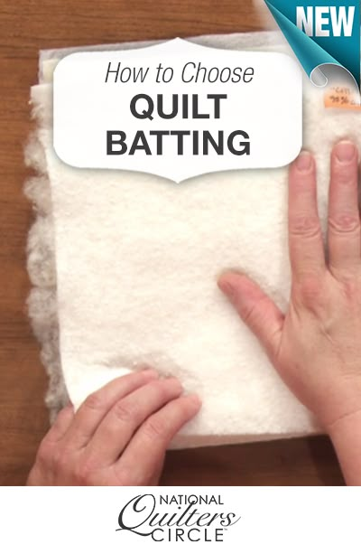 Tips for how to choose the right batting for your quilts >> www.nationalquilterscircle.com/video/how-to-choose-the-right-quilt-batting Quilting Videos, Quilt Batting, Patchwork Quilting, Quilting For Beginners, Quilting Techniques, Quilting Tips, Quilting Tutorials, Quilting Crafts, Quilt Tutorials