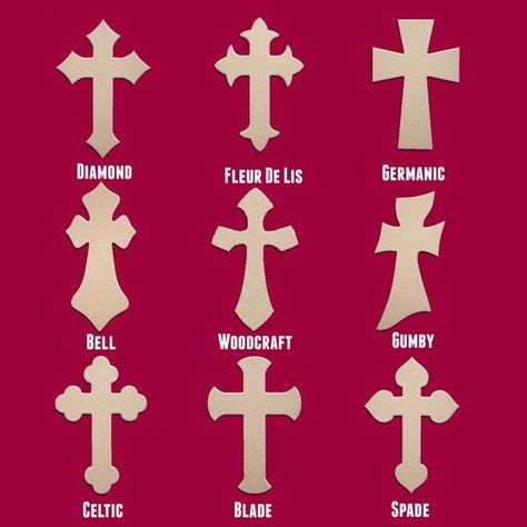 Diy Wood Crafts To Sell, Types Of Crosses, Wood Crafts To Sell, Wooden Cross Crafts, Muzică Rock, Wooden Crafts Diy, Diy Wood Crafts, Godly Play, Wooden Crosses