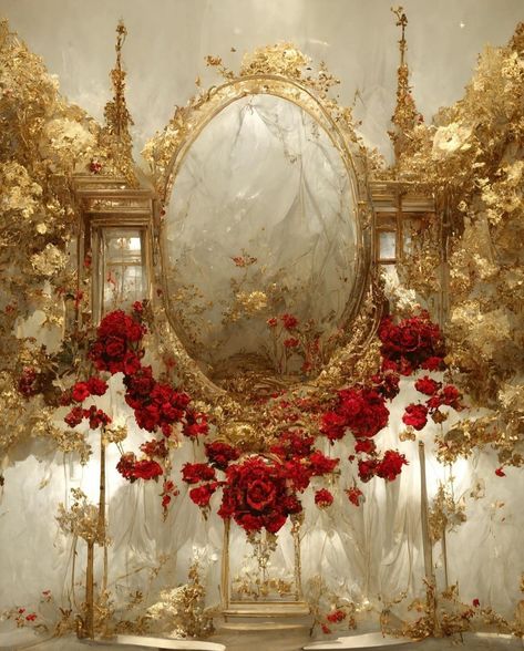 Red And Gold Aesthetic Royal, Red Royal Aesthetic, Royal Red Aesthetic, Red Gold Aesthetic, Red And Gold Aesthetic, Red Castle, Online Scrapbook, Emo Wallpaper, Gold Aesthetic