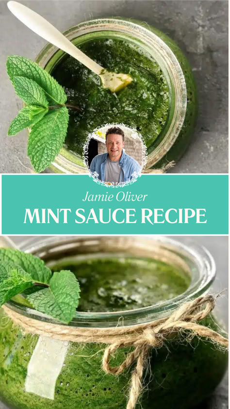 Jamie Oliver Mint Sauce Recipe Homemade Mint Sauce For Lamb, Lamb Mint Jelly, How To Make Mint Sauce, Lamb Mint Sauce Recipe, Homemade Mint Sauce, Mint Jelly Recipe For Lamb, Mint Jam Recipe, Mint Sauce Recipe For Lamb, Recipes With Fresh Mint