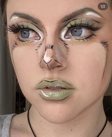 Jolyne Kujo Makeup, Tmnt Makeup, Jolyne Kujo Cosplay, Jojo Makeup, Jolyne Kujo, Jolyne Cujoh, Halloween Makeup Inspiration, Makeup Makeover, Best Cosplay