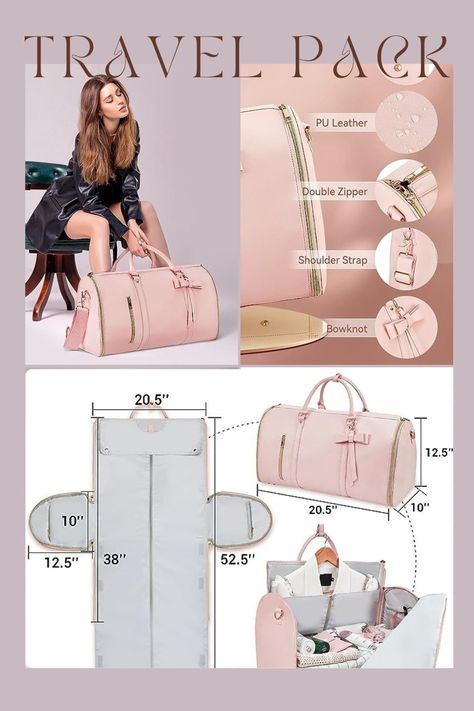 Duffle Bag Pink, Leather Handbag Patterns, Clear Cosmetic Bag, Bag Illustration, Leather Bag Pattern, Diy Clothes And Shoes, Diy Bag Designs, Sewing Tutorials Clothes, Tote Bags Sewing