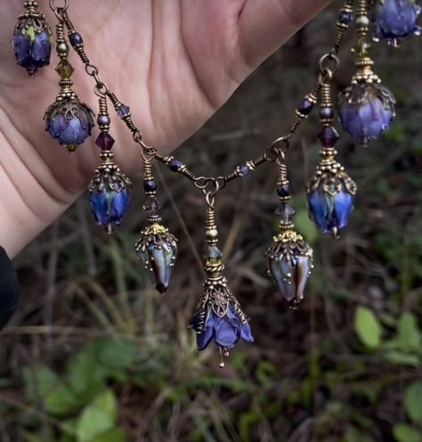 Witchy Jewelry Necklaces, Whimsical Goth Jewelry, Witch Jewelry Diy, Dark Fairy Core Jewellery, Witchy Jewelry Inspire Uplift ⭐, Whimsy Jewelry, Handmade Fairycore Dangle Necklaces, Whimsigoth Jewelry, Pop Culture Magazine