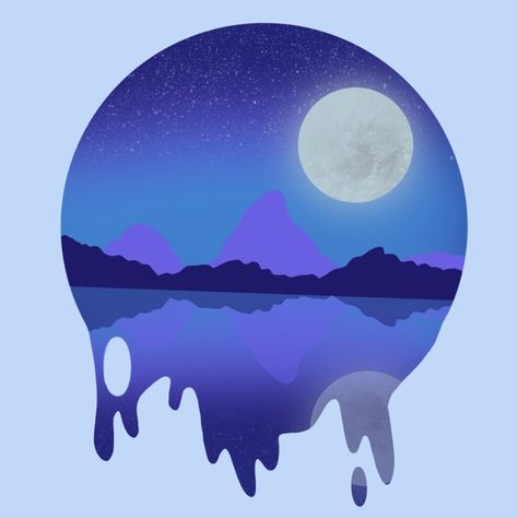 Next tutorial I followed helped me learn how to draw Moon and night sky. Even making the reflection was super fun. Below is the tutorial that helped me. The post Procreate Art – Moon-Light appeared first on Shystoryteller. How To Draw Moon, Draw Moon, Monochromatic Illustration, Landscape Drawing Tutorial, Person Sketch, Moonlight Reflection, Procreate Ipad Art, Procreate Art, Moon Drawing