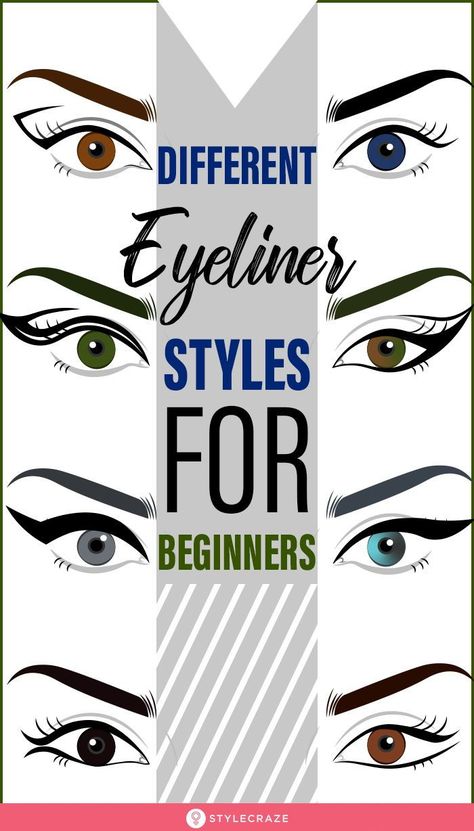 Dramatic Eyeliner Tutorial, How To Do A Cat Eye For Beginners, How To Put On Eyeliner, Liner Styles, Different Eyeliner, Different Eyeliner Styles, Applying Eyeliner, Cat Eye Eyeliner, Dramatic Eyeliner