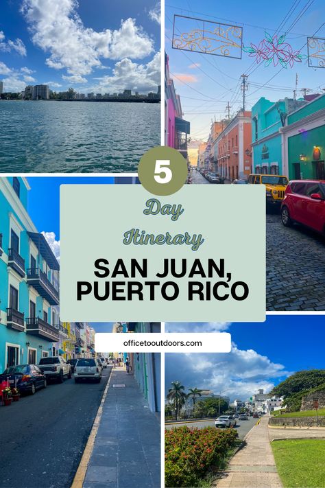 If this is your first time visiting San Juan, Puerto Rico, check out this blog post for all you need to know as you plan your next adventure. From colorful downtown streets to beautiful sandy beaches, San Juan is sure to exceed all expectations. And best of all? No passport is required (for US Citizens) 

us travel destinations | beach travel | winter travel destinations | beach vacations | beach bucket list | bucket list vacation | old san juan Beach Bucket List, Destination Vacation, Winter Travel Destinations, Bucket List Vacations, Beach Bucket, Old San Juan, Travel Winter, Us Travel Destinations, Ocean Park