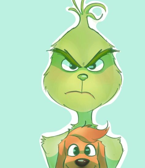 Grinch Line Art, Cute Grinch Drawing, Grinch And Max Drawing, Grinch Christmas Drawing, Grinch Drawing Easy, Grinch Bebe, The Grinch Drawing, Draw Grinch, Max From The Grinch