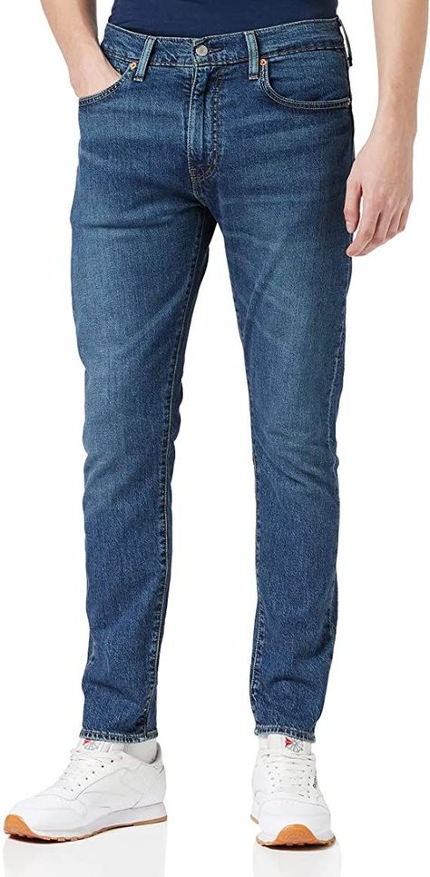 Jeans Outfit Men, Taper Jeans, Levis 512, Jeans Levis, Tapered Jeans, Slim Jeans, Levis Men, Jean Outfits, Capsule Wardrobe