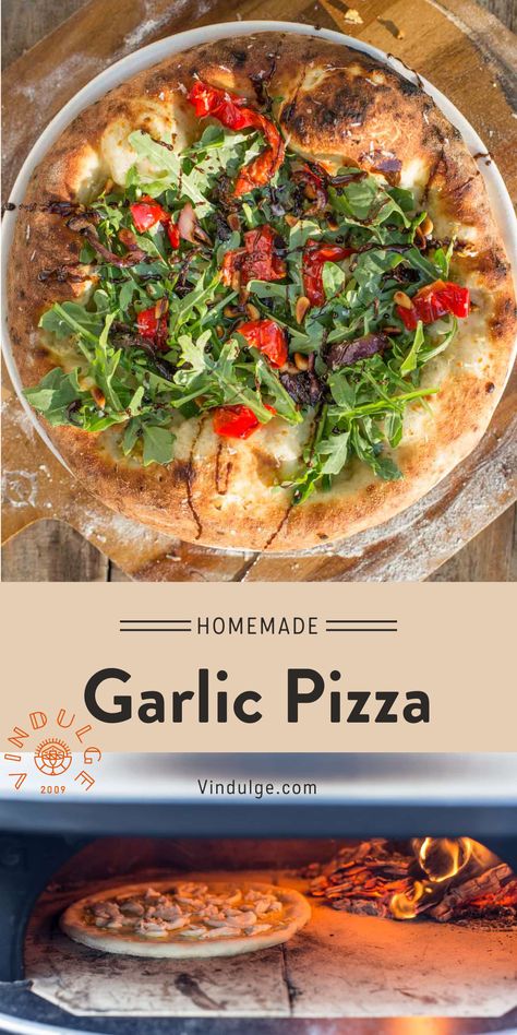 Garlic Pizza Sauce, Recipe With Mozzarella, Balsamic Drizzle, Garlic Pizza, Mozzarella Pizza, Pizza Dinner, Mozzarella Recipes, Grilled Pizza, Garlic Olive Oil