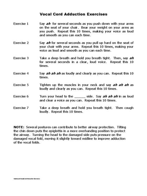 Voice Projection Exercises, Vocal Therapy Exercises, Vocal Chords Remedies, Voice Exercises Speech Therapy, Daily Vocal Exercises, Vocal Exercises Speech, Vocal Breathing Exercises, Vocal Training Exercises, Voice Therapy Exercises